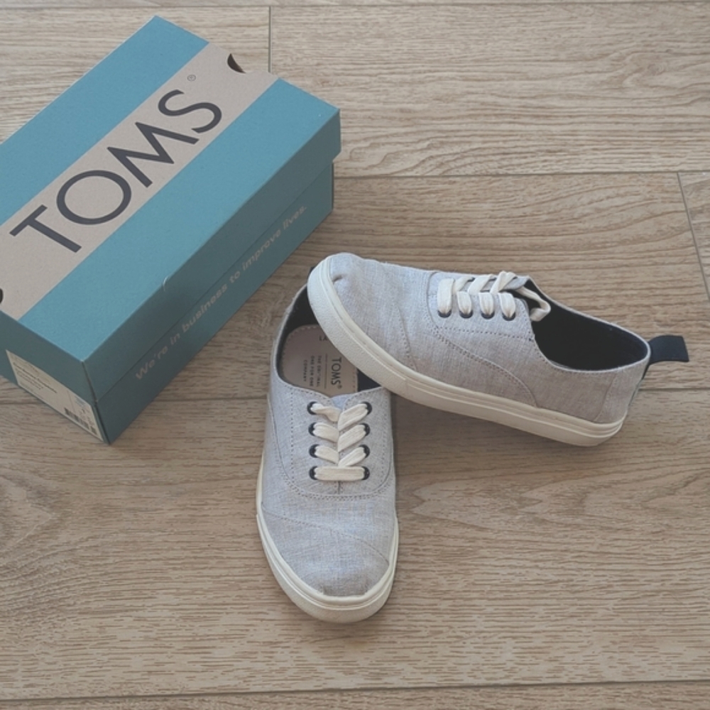 Toms Cordones Cupsole Youth Size 1